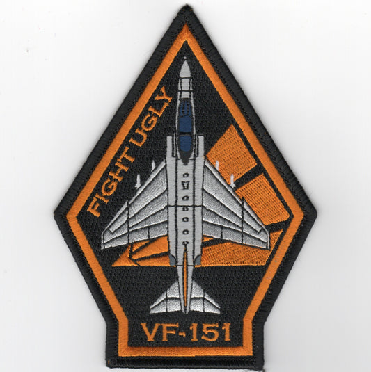 VF-151 F-4 'Coffin' Patch (Yellow-Black/Velcro)