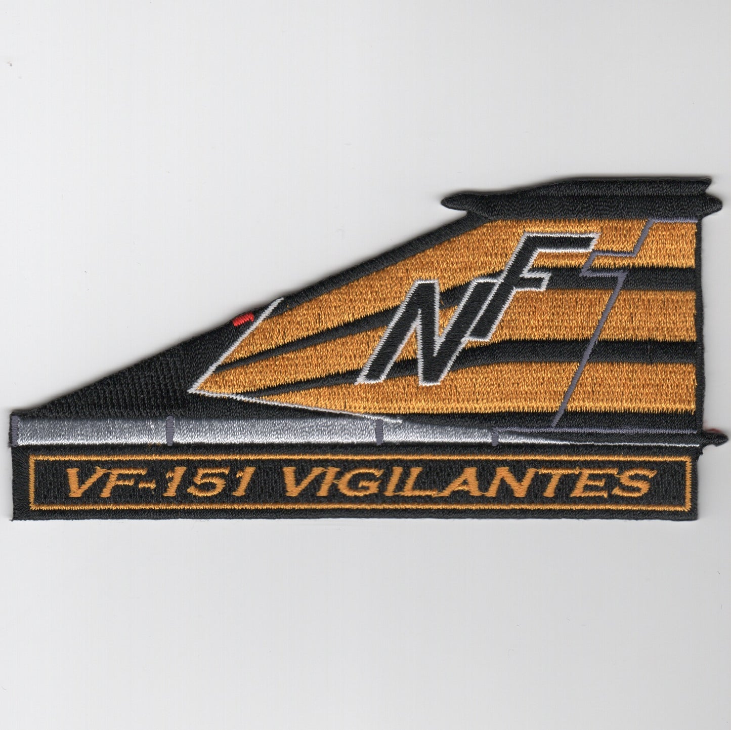 VF-151 F-4 TAILFIN Patch (Ylw/Blk)