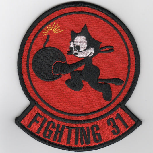 VFA-31 Squadron Patch (Red)