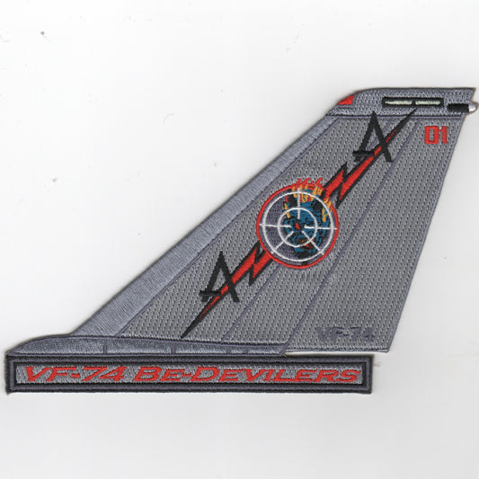 VF-74 F-14 Tomcat TailFin (Text/Color/01)