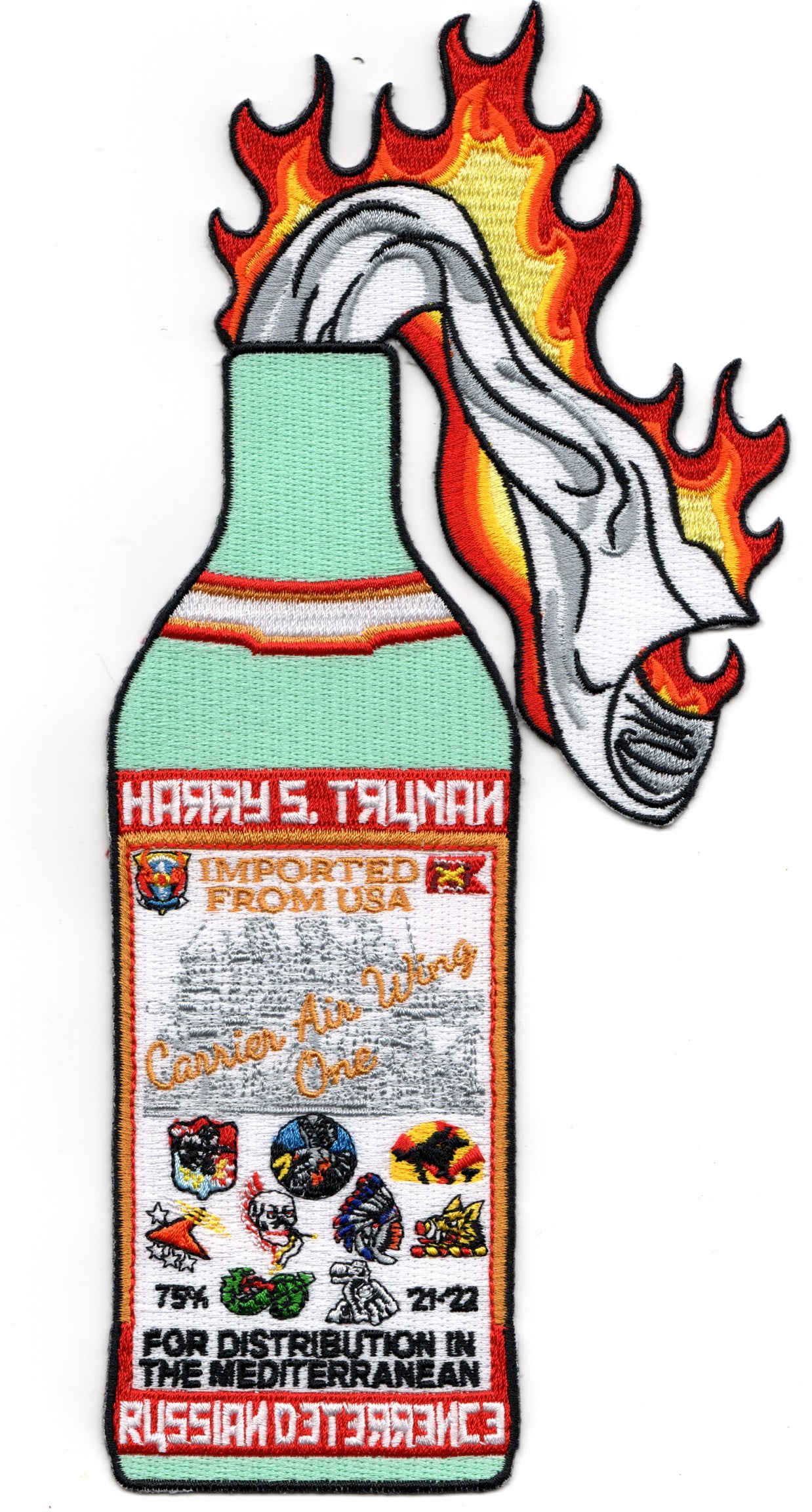VFA-34 2022 'MOLOTOV' BackPatch (LARGE)