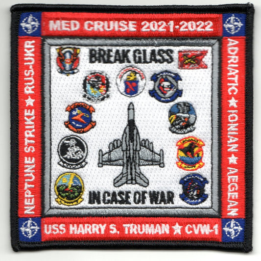VFA-81 2022 'BREAK GLASS' Cruise Patch