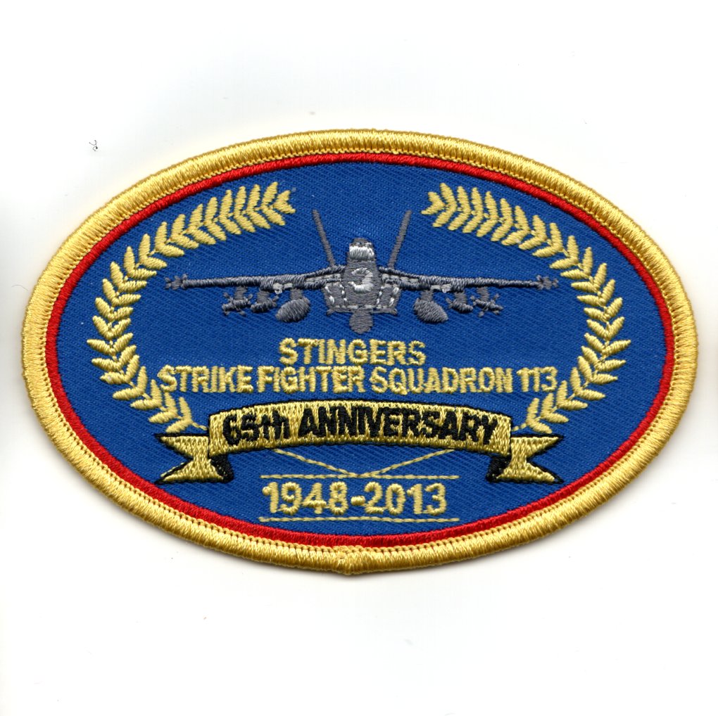 VFA-113 65th Anniversary (Oval)