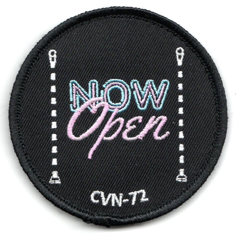 CQ DET WAX/VAX-NOW OPEN' Patch
