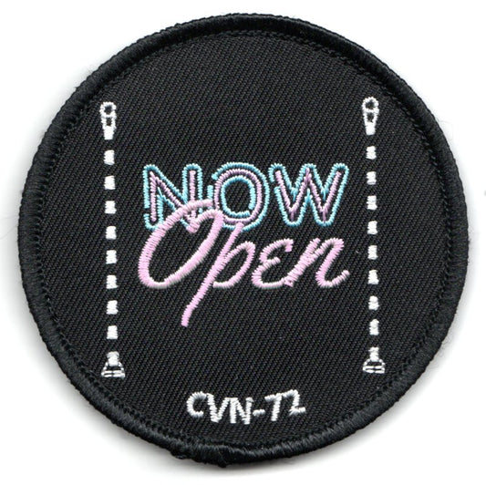 CQ DET WAX/VAX-NOW OPEN' Patch