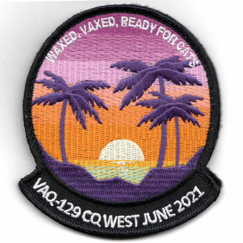 VFA-122 'CQ DET WAX/VAX' Sqdn Patch
