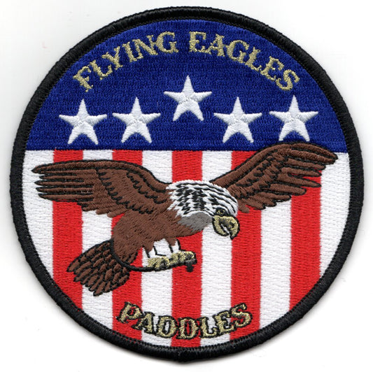 VFA-122 'PADDLES' Patch (ROUND/R-W-B)
