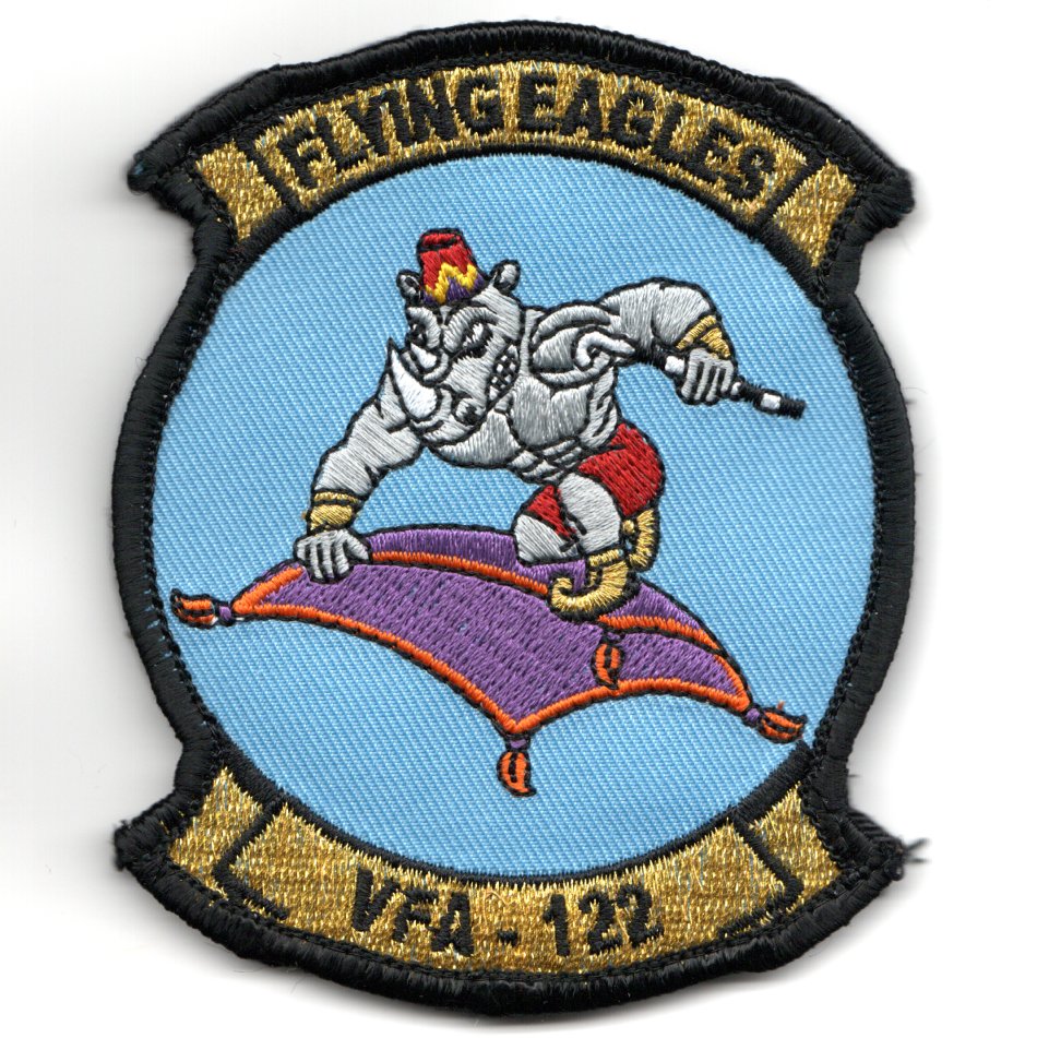 VFA-122 'ALADDIN CQ Det' Patch (Chest)