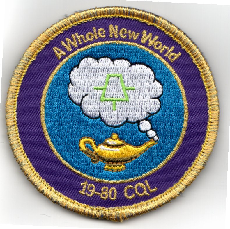 VFA-122 'ALADDIN CQ Det' Patch (Set of 3)