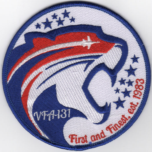 VFA-131 20th Anniv/'First & Finest' Patch