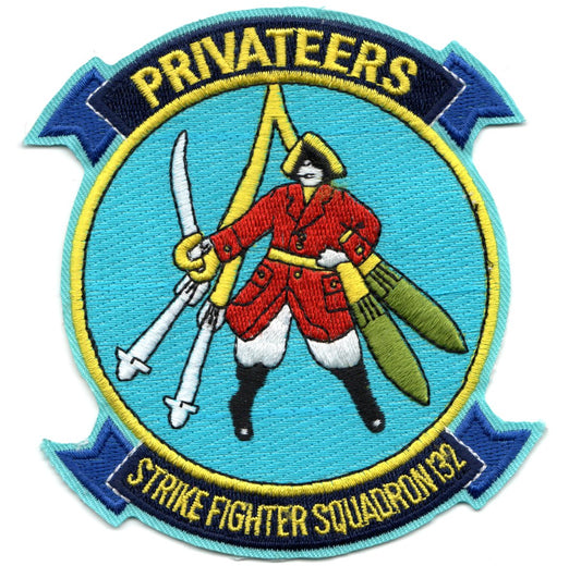 VFA-132 Squadron Patch (Blue)