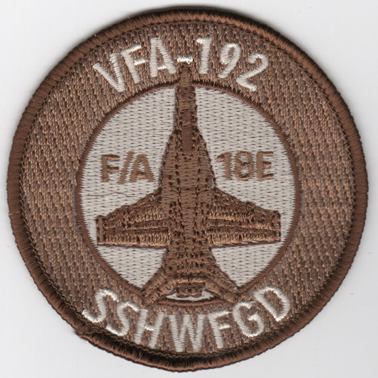 VFA-192 A/C 'Bullet' SSHWFGD Patch (Des)