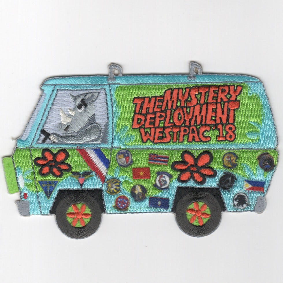 VFA-2 2018 'Mystery Machine' Cruise Patch (Set of 2)