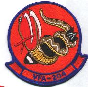 VFA-204 Squadron Patch