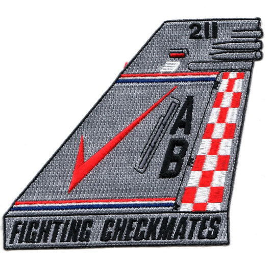 VFA-211 F/A-18E *AB/211 (top)* Tailfin (Gray)