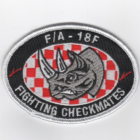 VFA-211 Aircraft Oval (Black)