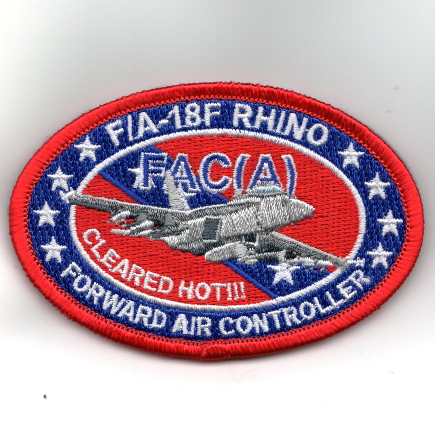 VFA-22 'FAC(A)' Oval (Red)