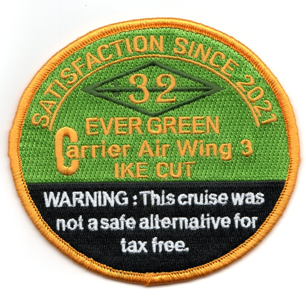 VFA-32 2021 'IKE CUT' Cruise Patch