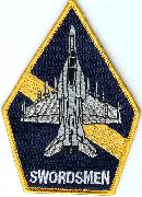 VFA-32 Aircraft Coffin (Yellow Border)