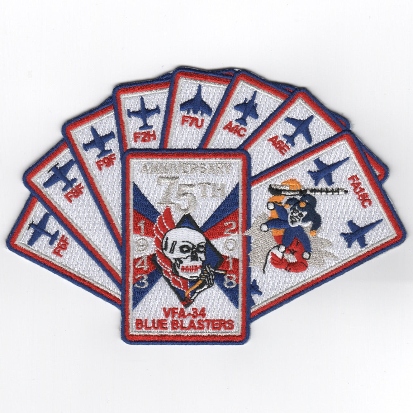 VFA-34 '75th Anniv' (Set of 3)