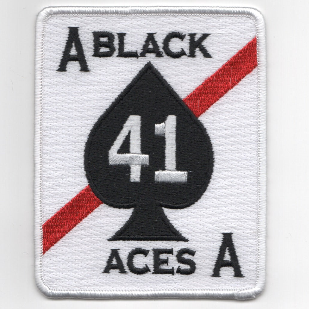 VFA-41 Squadron Patch (White)