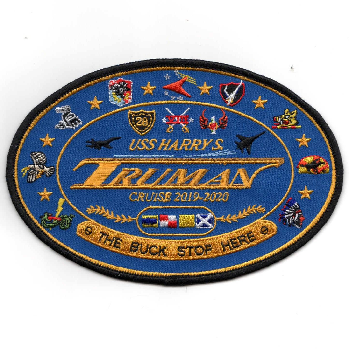 VFA-81/CVN-75 'BUCK STOP' Cruise Patch