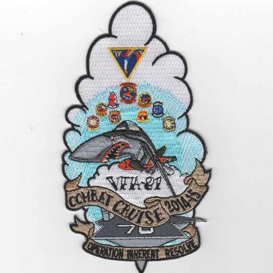 VFA-81 2014-15 Combat Cruise (Cloud)