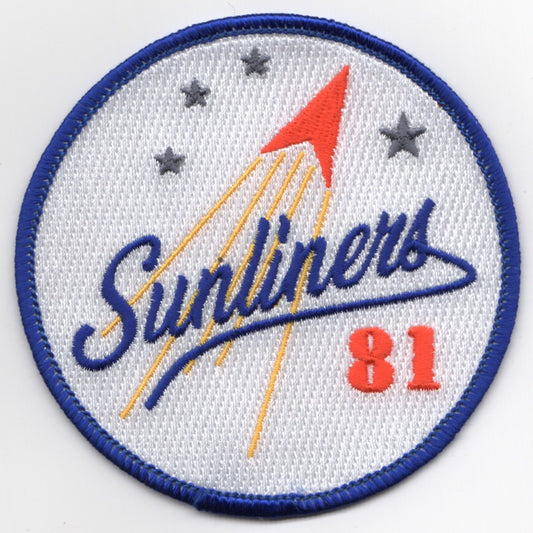 VFA-81 'SUNLINERS' Bullet (White/Blue Border)