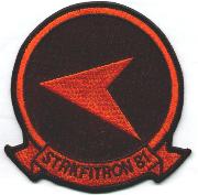 VFA-81 Squadron Patch (Black)