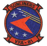 VFA-81 Squadron Patch (Blue)