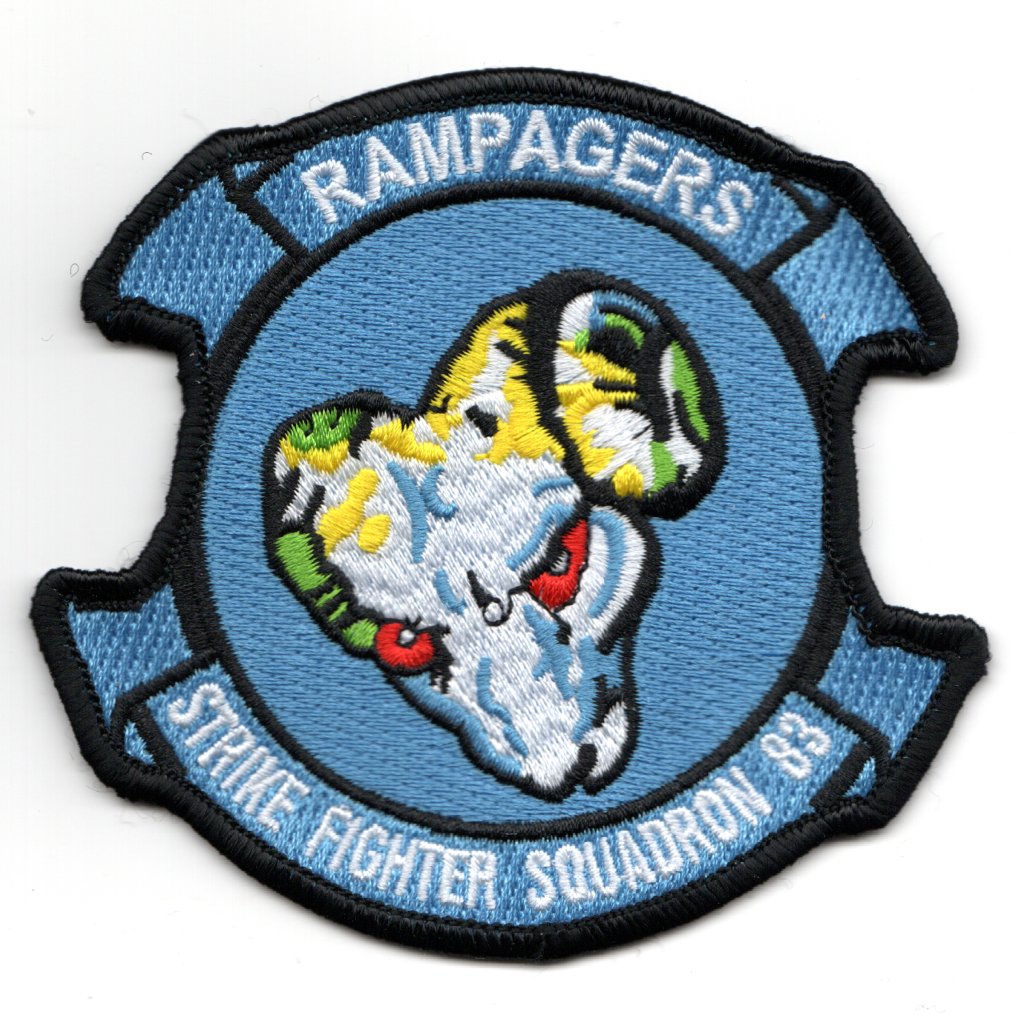 VFA-83 Squadron Patch (Blue)