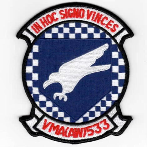 VMA(AW)-533 Squadron Patch (Checker)