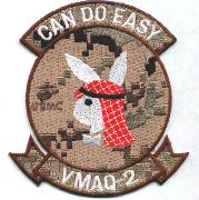 VMAQ-2 "Can Do Easy" (Checkered-Des)