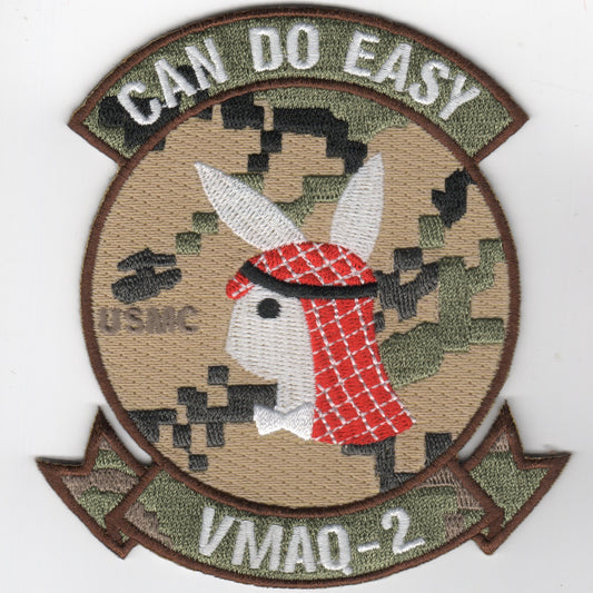 VMAQ-2 "Can Do" (BUNNY) Patch (Des/Camo)