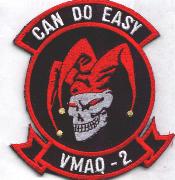 VMAQ-2 "Can Do" (Gray-Skull) Patch