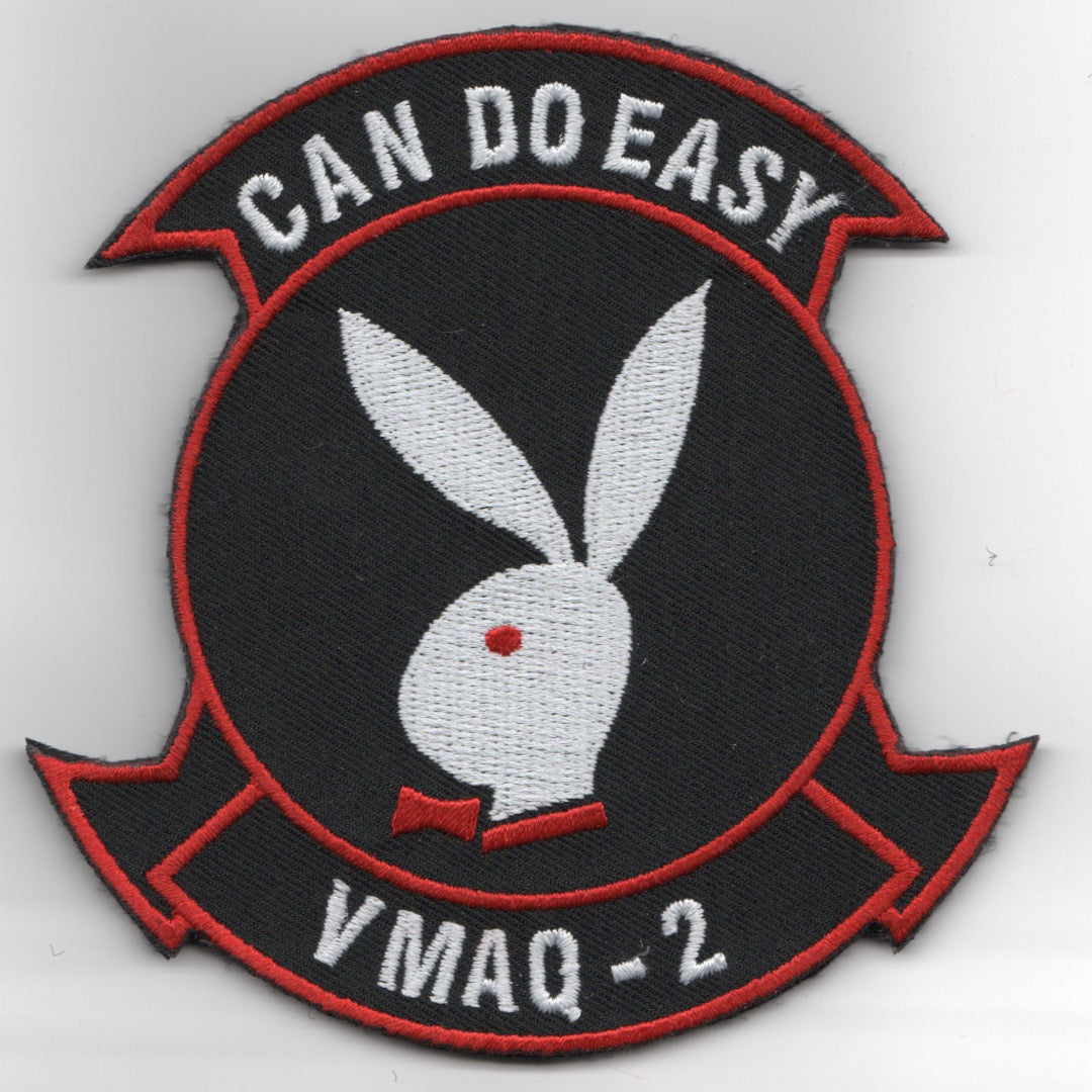 VMAQ-2 "Can Do" (BUNNY) Patch (Black/V)