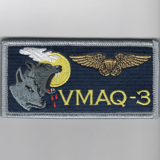 'VMAQ-3' ECMO Nametag (Blue)