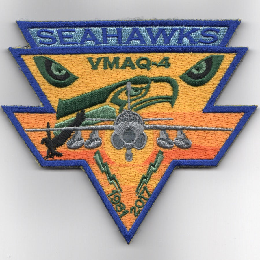 VMAQ-4 'Decommission' EYES (Tri) Patch