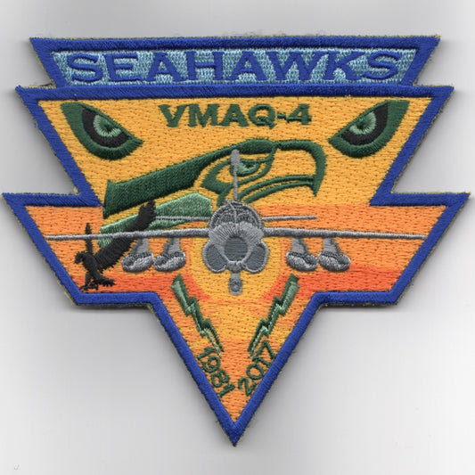 VMAQ-4 'Decommission' EYES (Tri) Patch