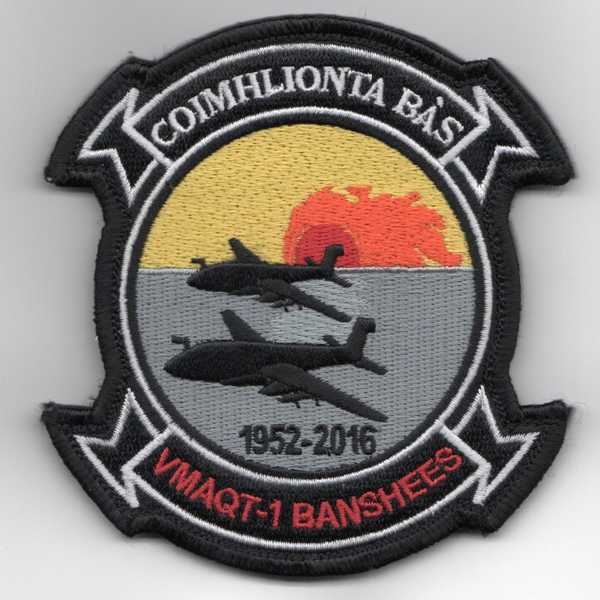 VMAQ-1 'Decommission' Squadron Patch