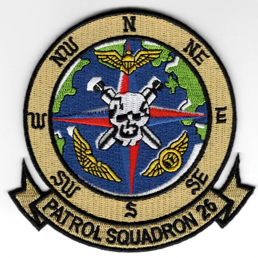 VP-26 Squadron Patch (Yellow)