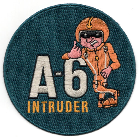 A-6 "INTRUDER-MAN" (Round/Blue)