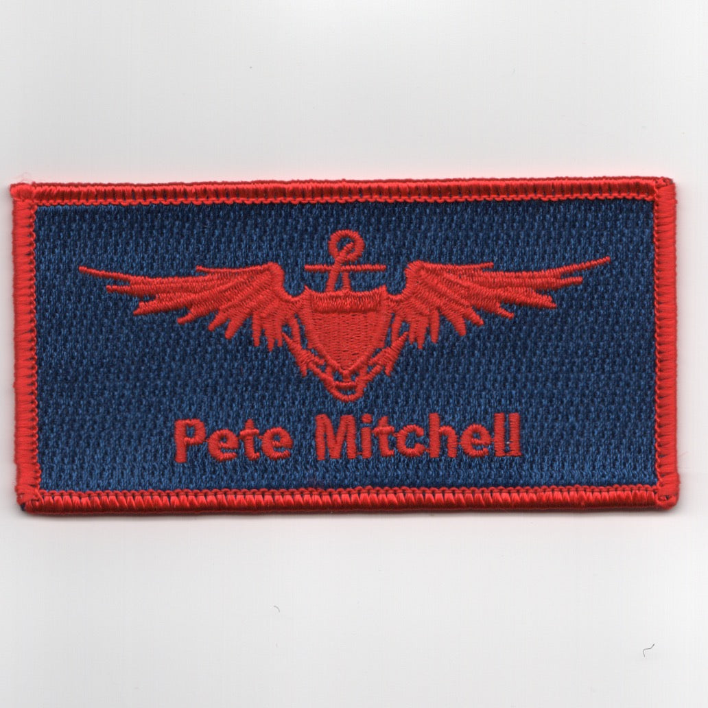 TOPGUN: 'PETE MITCHELL' Nametag