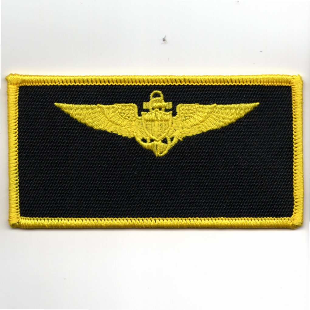 TOPGUN: ICEMAN's Nametag (LIGHT Yellow/Blank/No V)