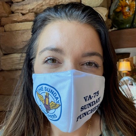 VA-75 'Cotton' Mask (White/BRITT)