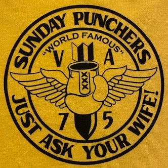 VA-75 'Ask Your Wife' T-shirt (Yellow)