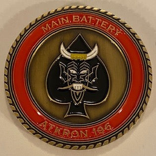 VA-196 'MAIN BATTERY' Coin