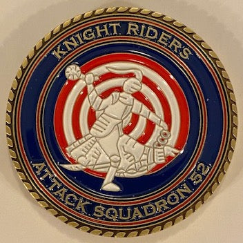 VA-52 'KNIGHT RIDERS' Coin