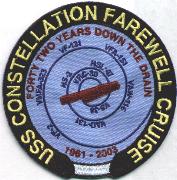 CV-64/VF-2 "Farewell" Cruise Patch