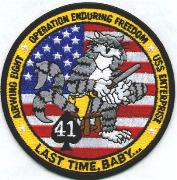 CVN-65/CVW-8/VF-41 OEF Cruise Patch 2002